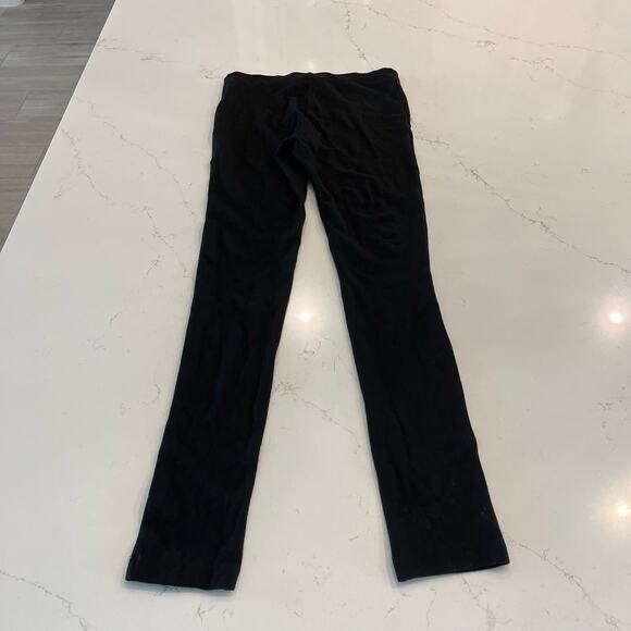 alice + olivia Front Zip Black Leggings size 4 - Picture 3 of 10